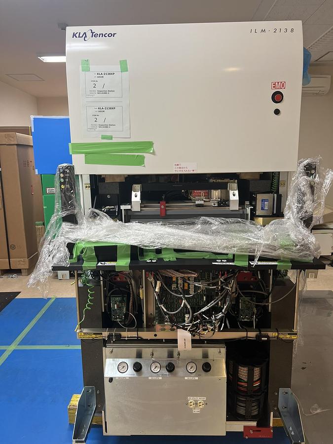 Used KLA 2138 XP Dual open cassette for 200mm