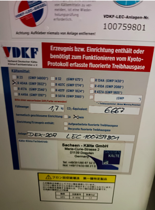 Used Advanced Thermal Sci DEX-20A