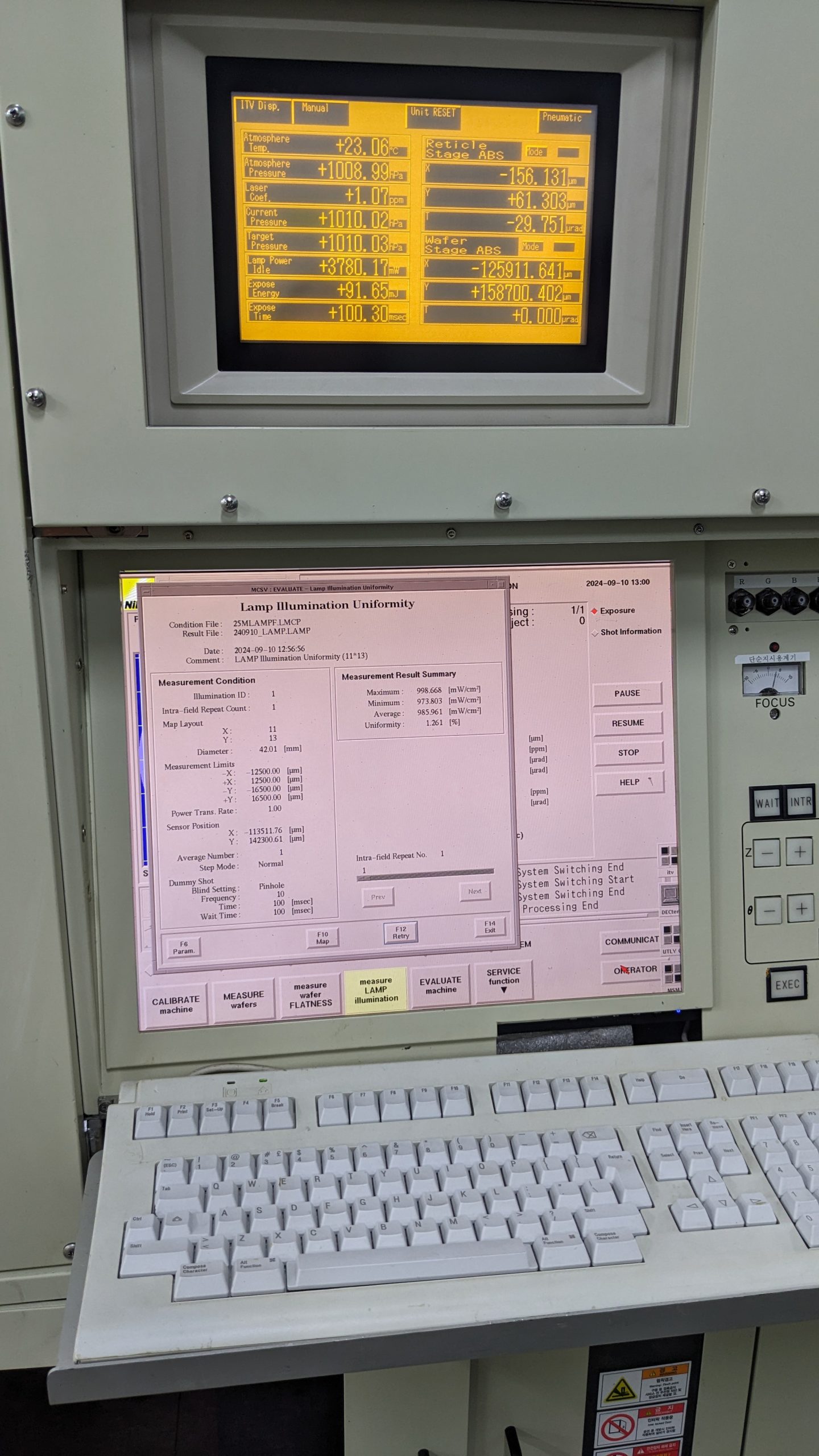 Refurbished 2003 Nikon NSR SF 100 Stepper