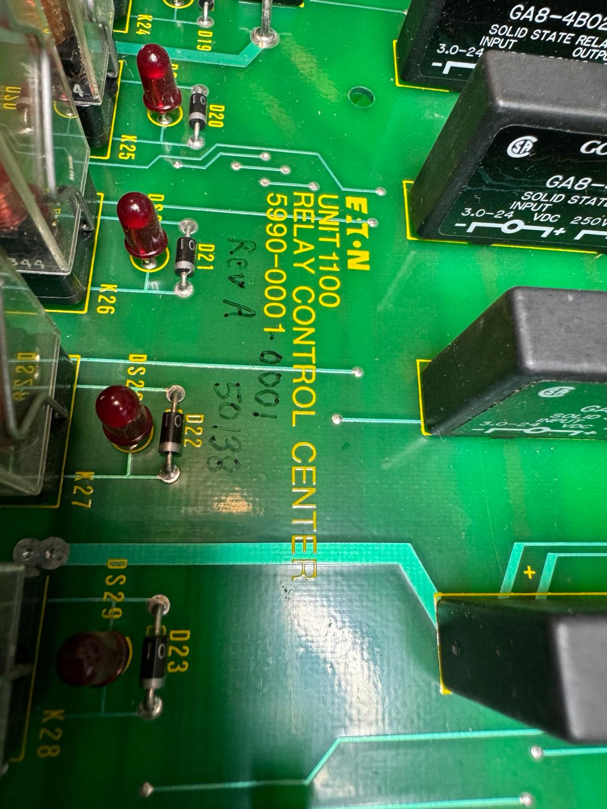 Used Eaton Nova 6200AV PCB ASSY, RELAY CONTROL CENTER