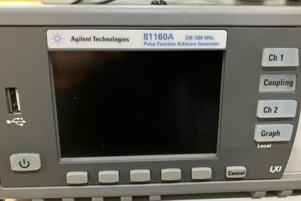 Used Agilent  81160A Pulse Function Arbitrary Generator