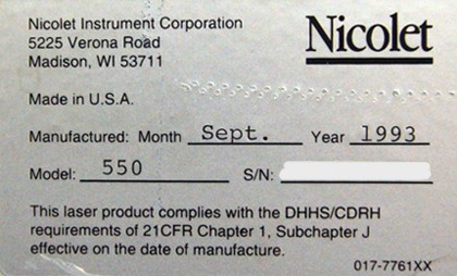 Used 1993 Nicolet Magna-IR 550