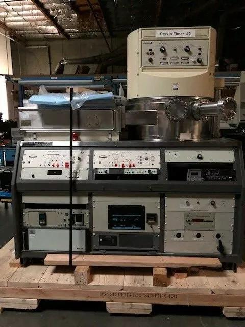 Used 2003 Perkin Elmer 4450 Sputtering PVD , Cryo Compressor, Vacuum Pump