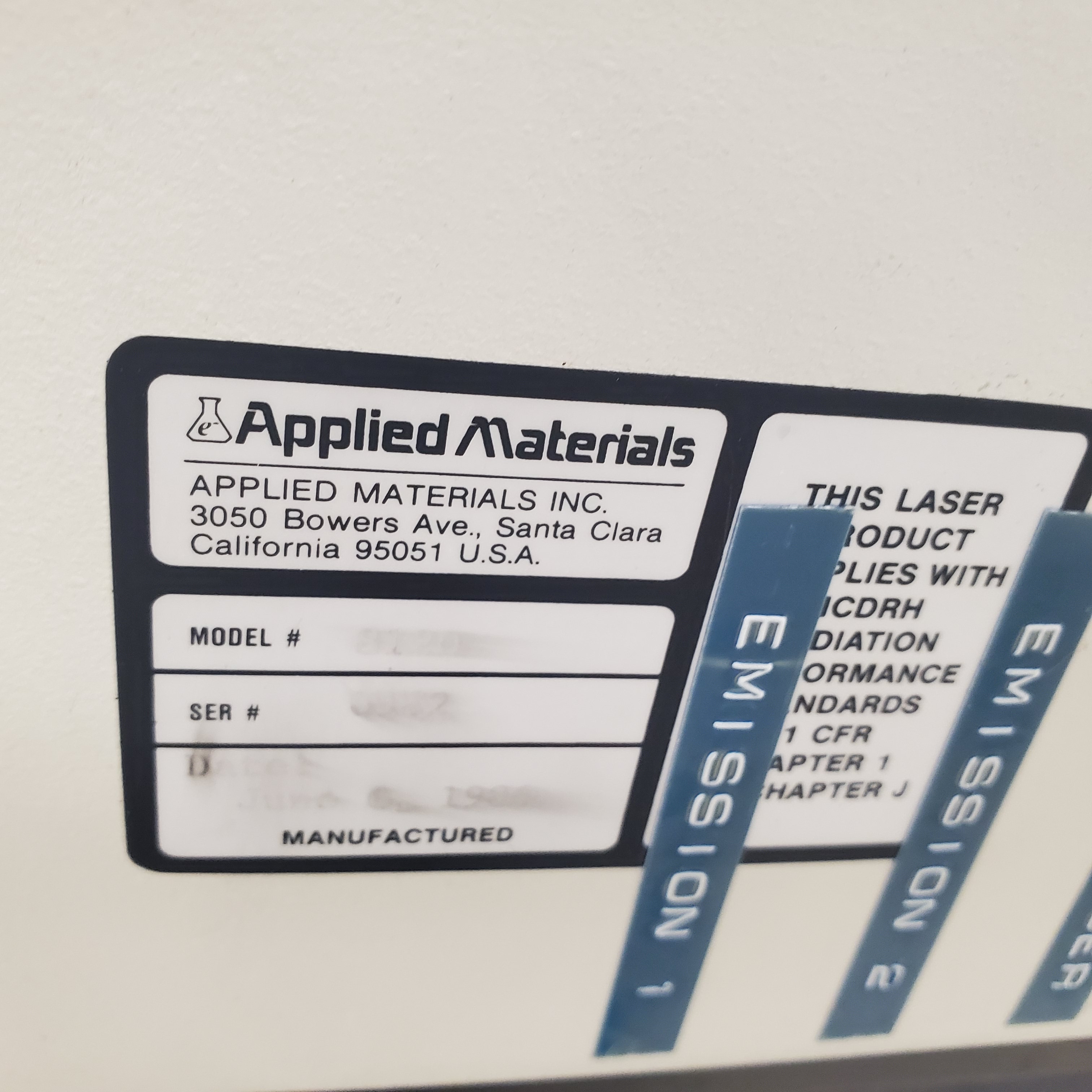 Used AMAT P5000 Etch