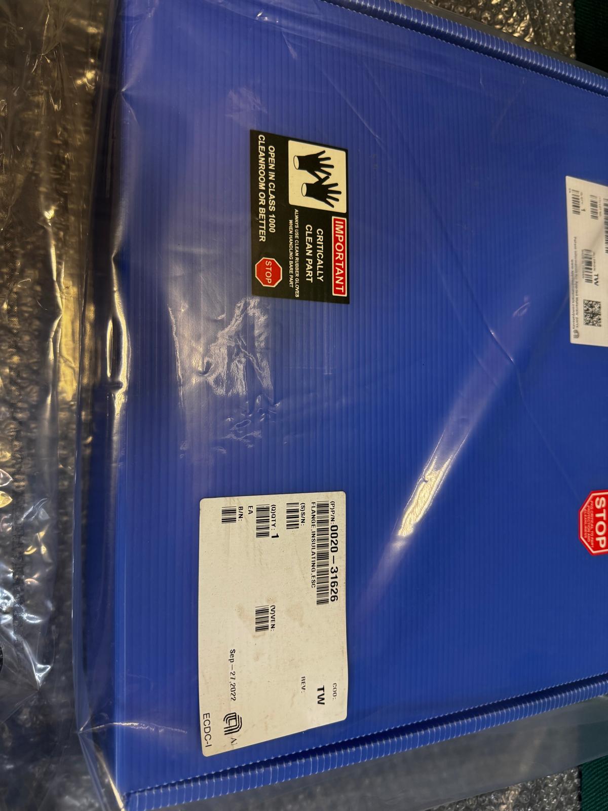 Used Applied Materials AMAT 0020-31626 INSULATING FLANGE