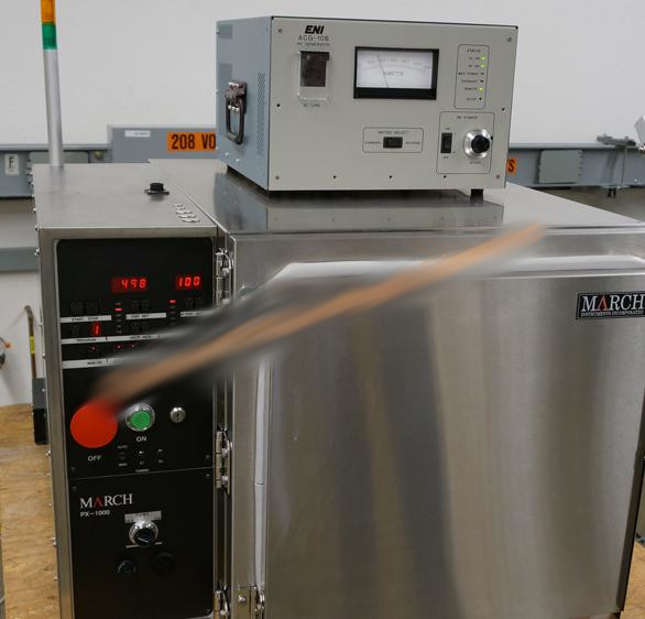 Used March PX1000 Plasma Asher with ENI 1200W RF generator