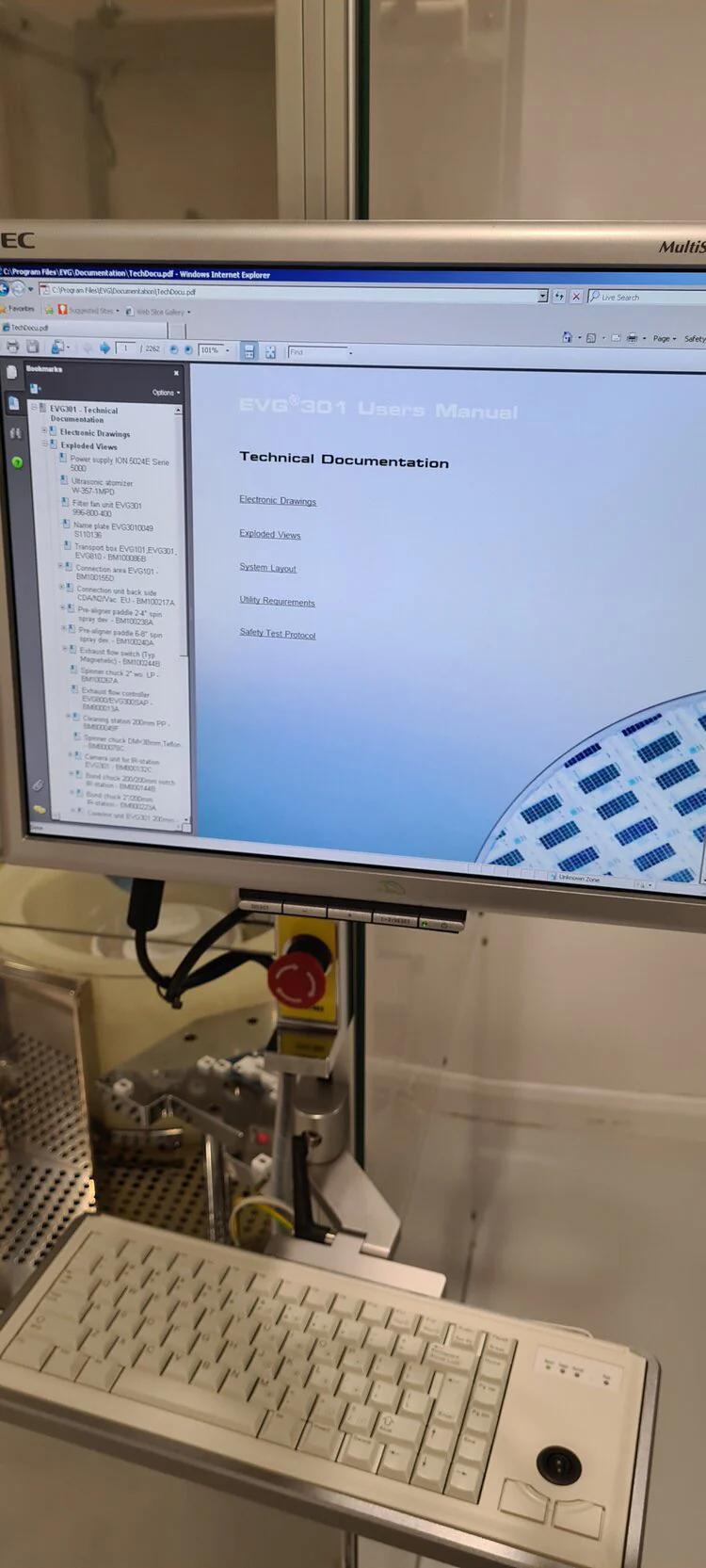 Used 2011 EVG 301 Cleaning System