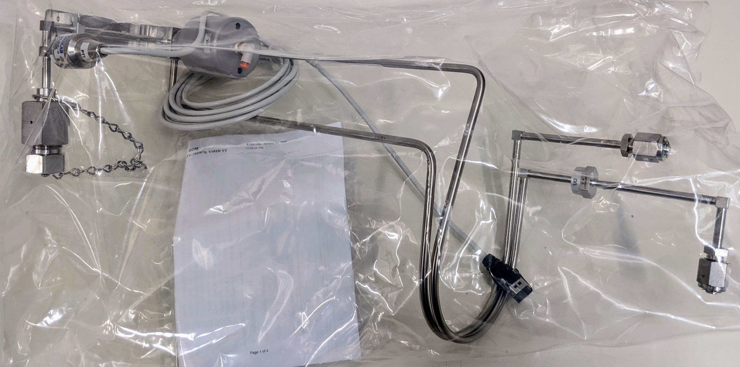 Used Versum Materials - WIKA WF6 EXTENDED PIGTAIL