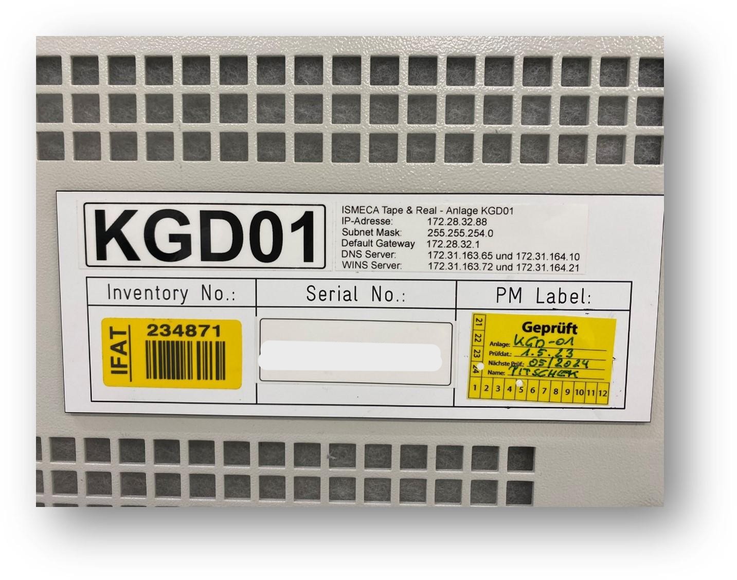 Used 2013 Ismeca KGD01