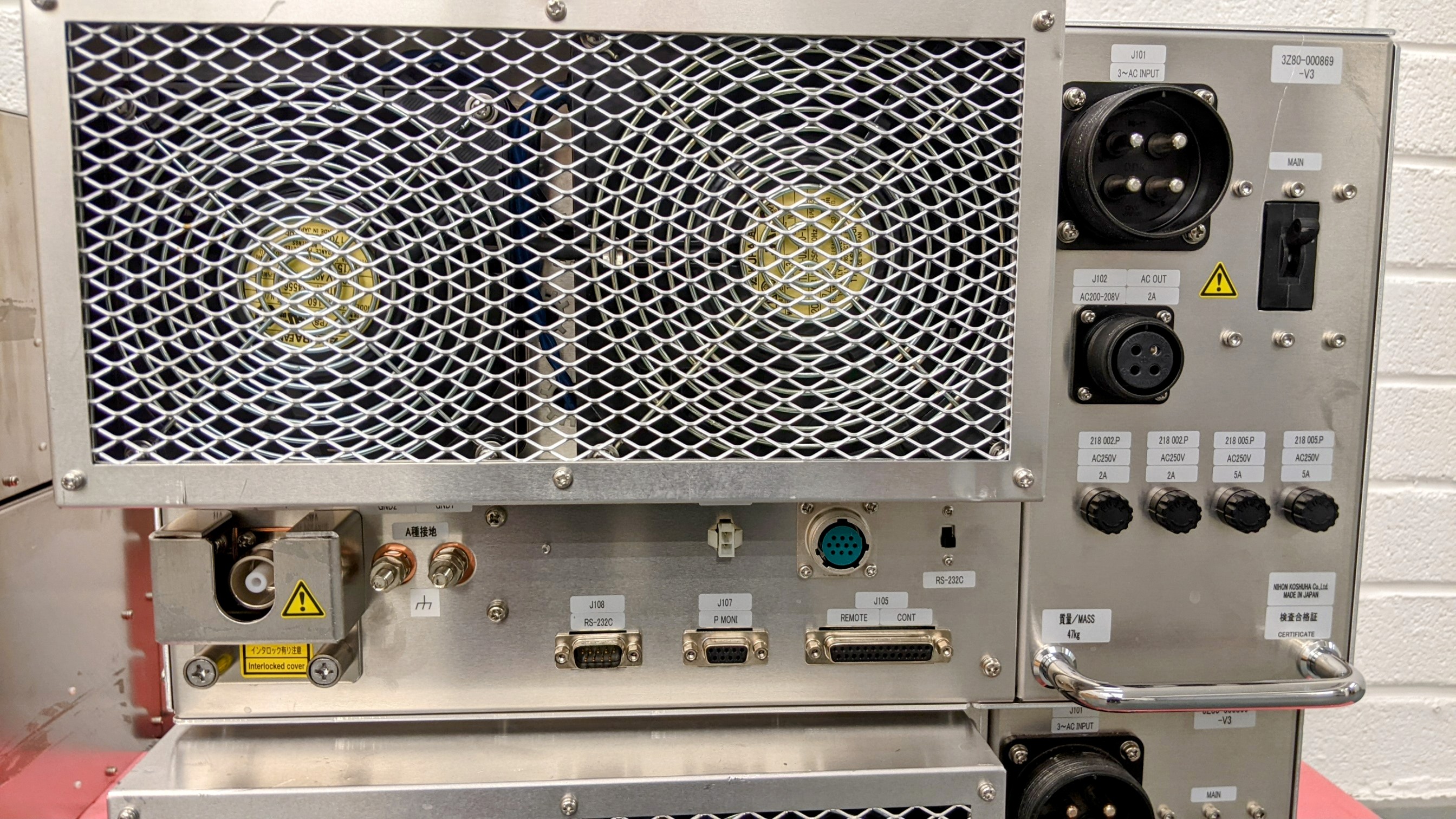 Used Nihon Koshuha ANT 190 RF Generator