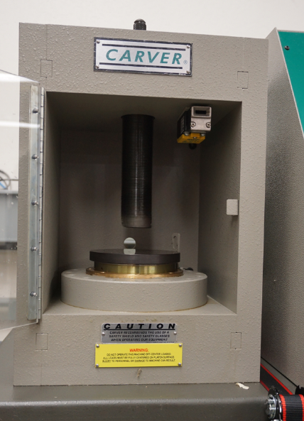 Used 2016 Carver 4387NE 40 ton Pellet press