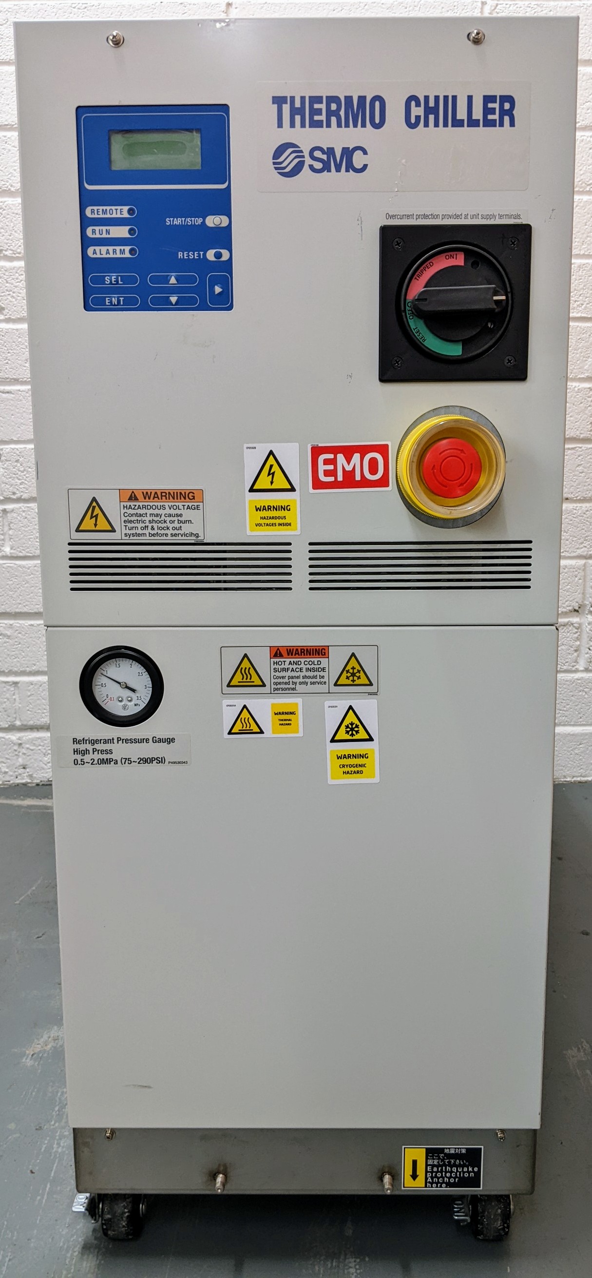 Used SMC Corporation Chiller