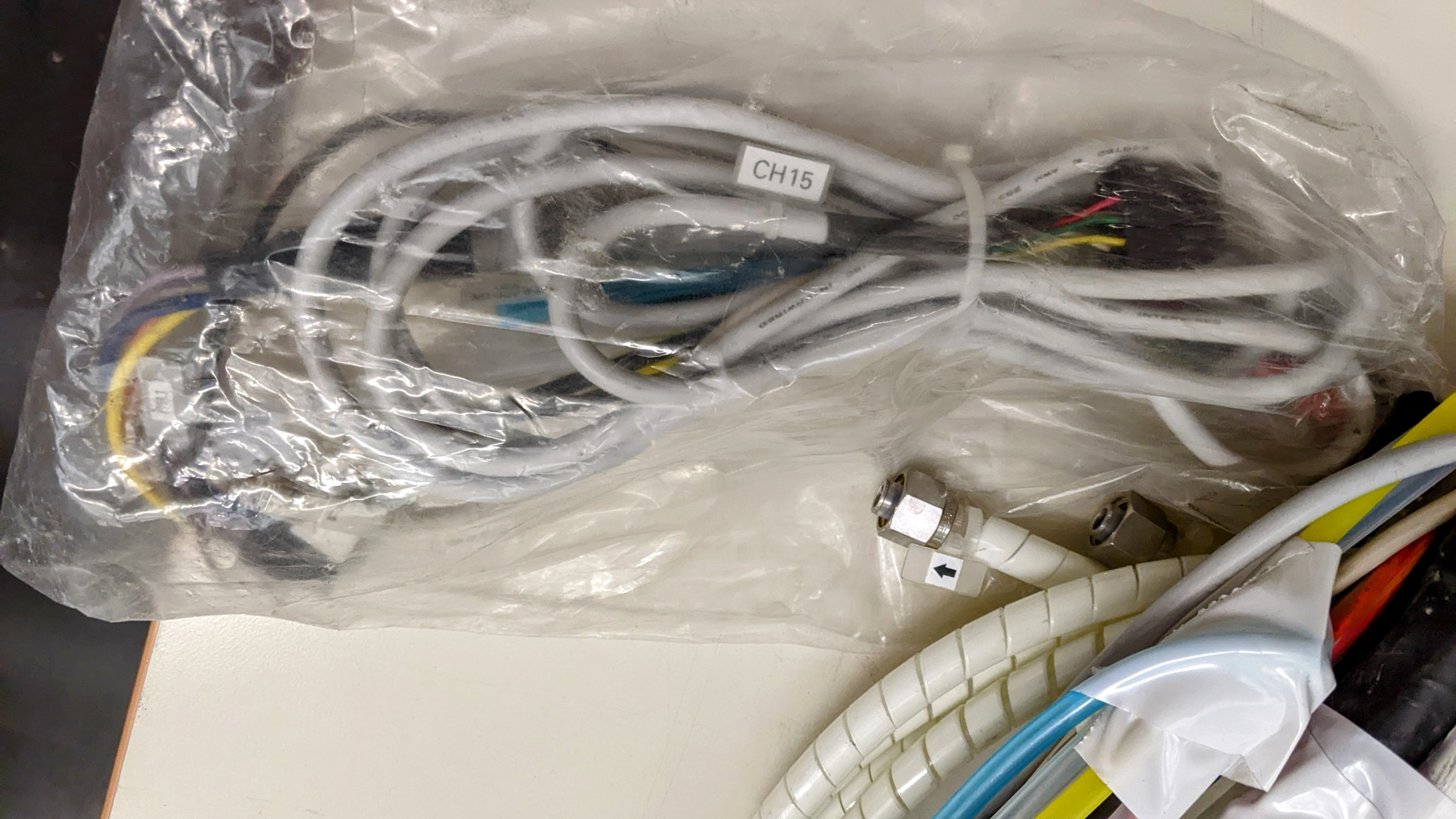 Used TEL Act 8 Part Dev Block to IFB and TCU Piping/Cable Bundle