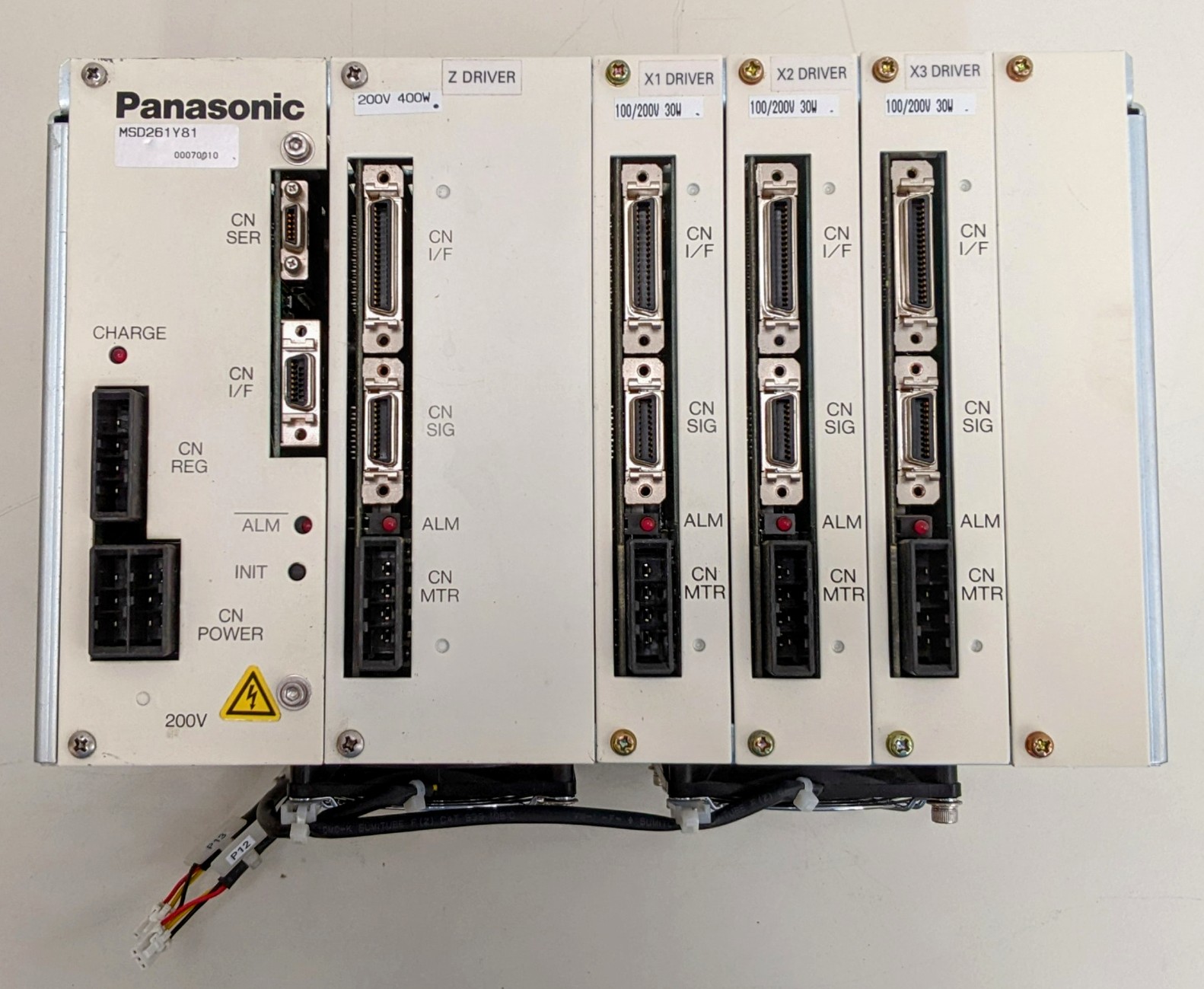 Used TEL Act 8 Part PRA Motor Drivers For X1, X2, X3 and Z Axis