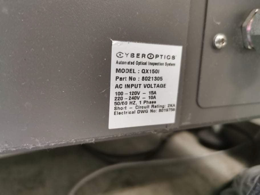 Used 2017 CyberOptics QX150