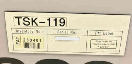 Used Accretech TSK UF200/UF200A