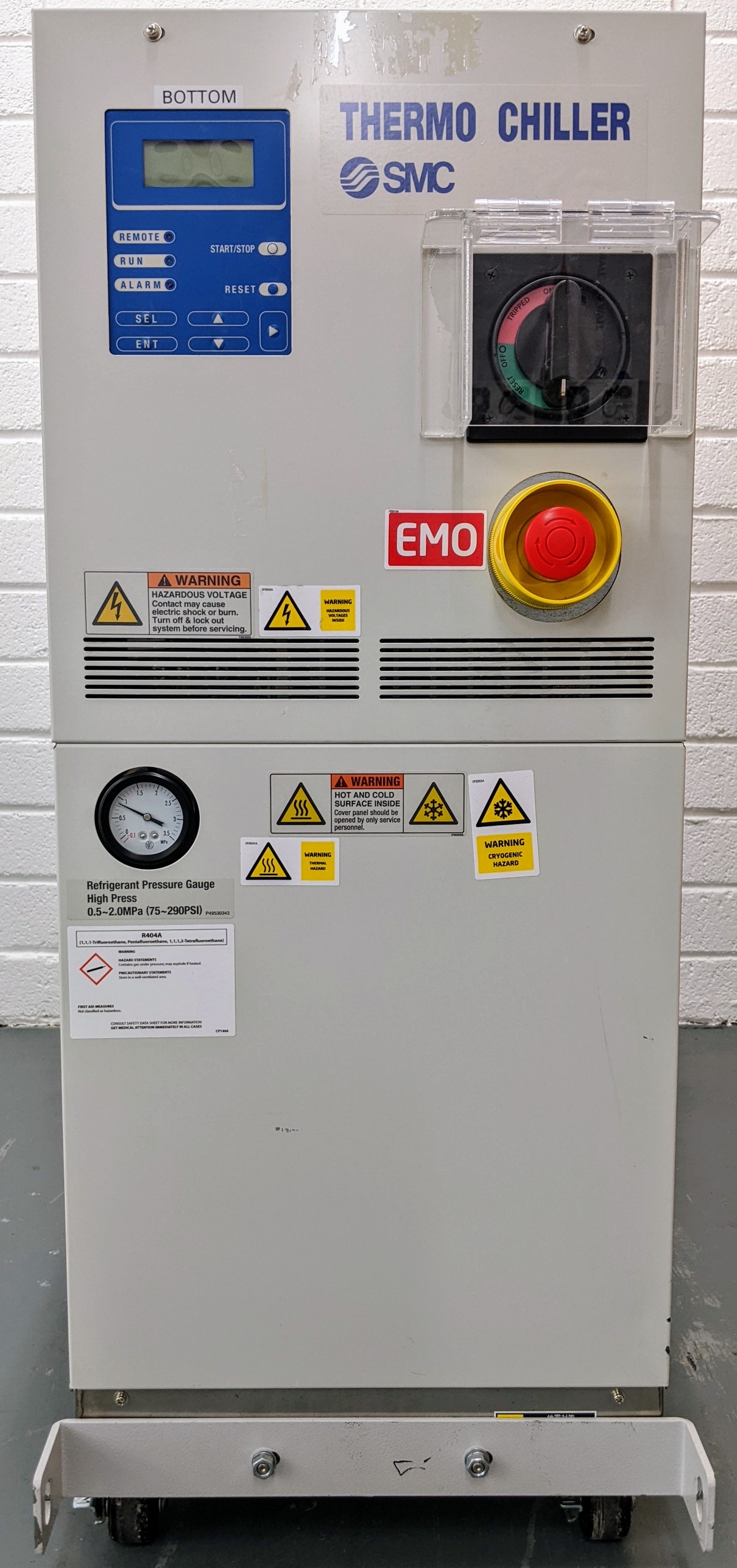 Used SMC Corporation Chiller