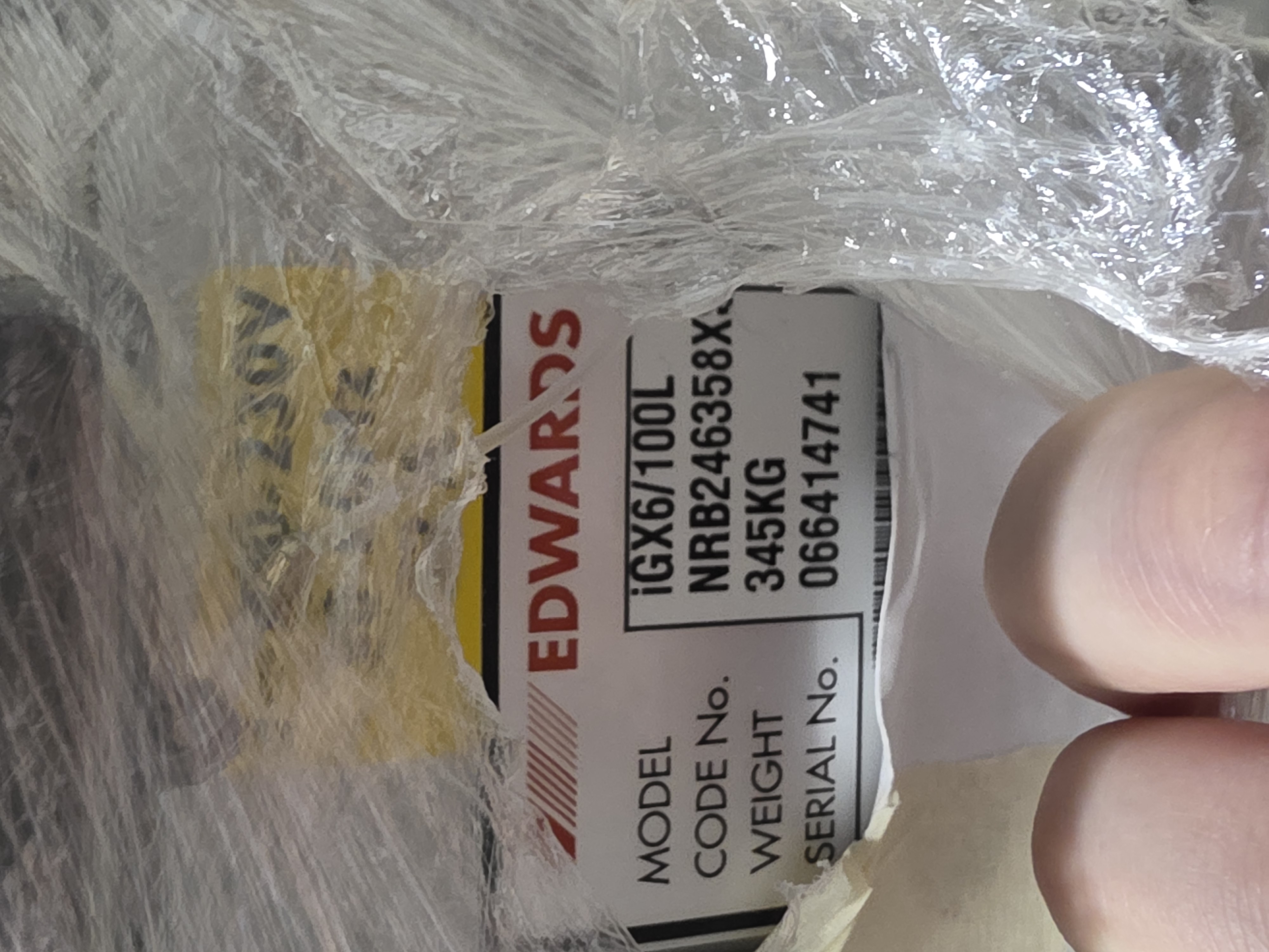Edwards 6/100L Vacuum Pump