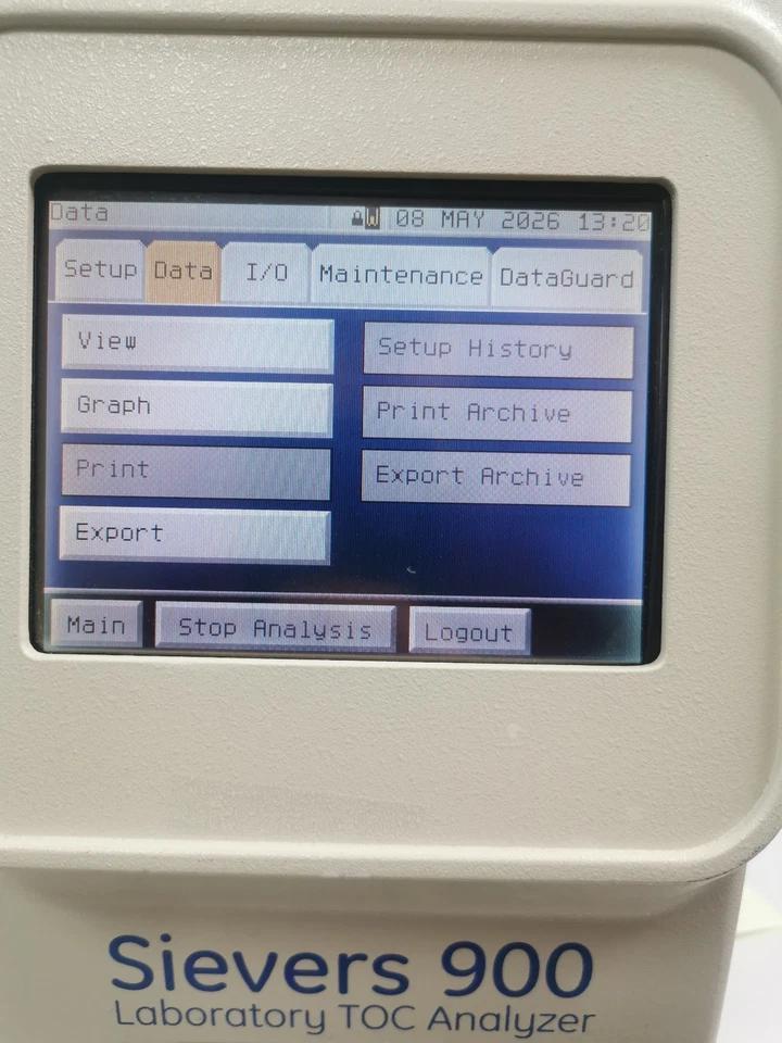 Used GE Sievers TOC 900 LAB Analyser