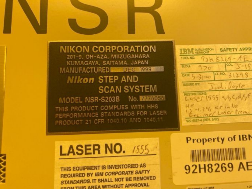 Used 1999 NIKON NSR-S203B