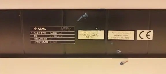 Used 2000 ASML 700D