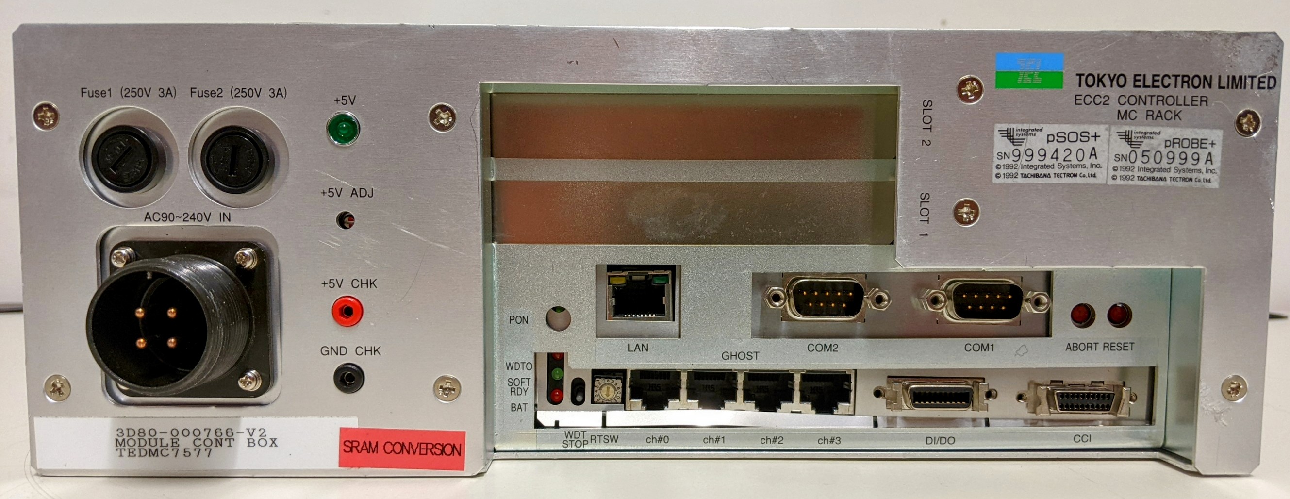 Used TEL MC Rack Module