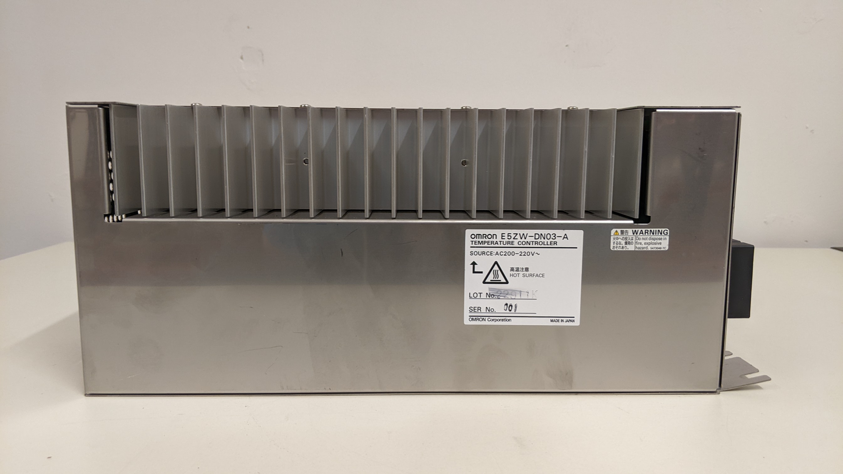 Used Omron Corporation TEMPERATURE CONTROLLER