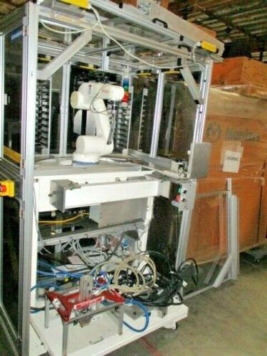 Used Chip Pick and Place Assembly, 6-Axis Industrial Robot Enclosure