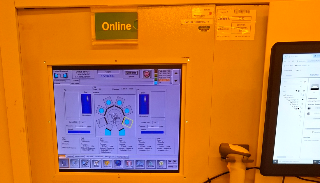 Used 2006 Evatec Clusterline CLN200