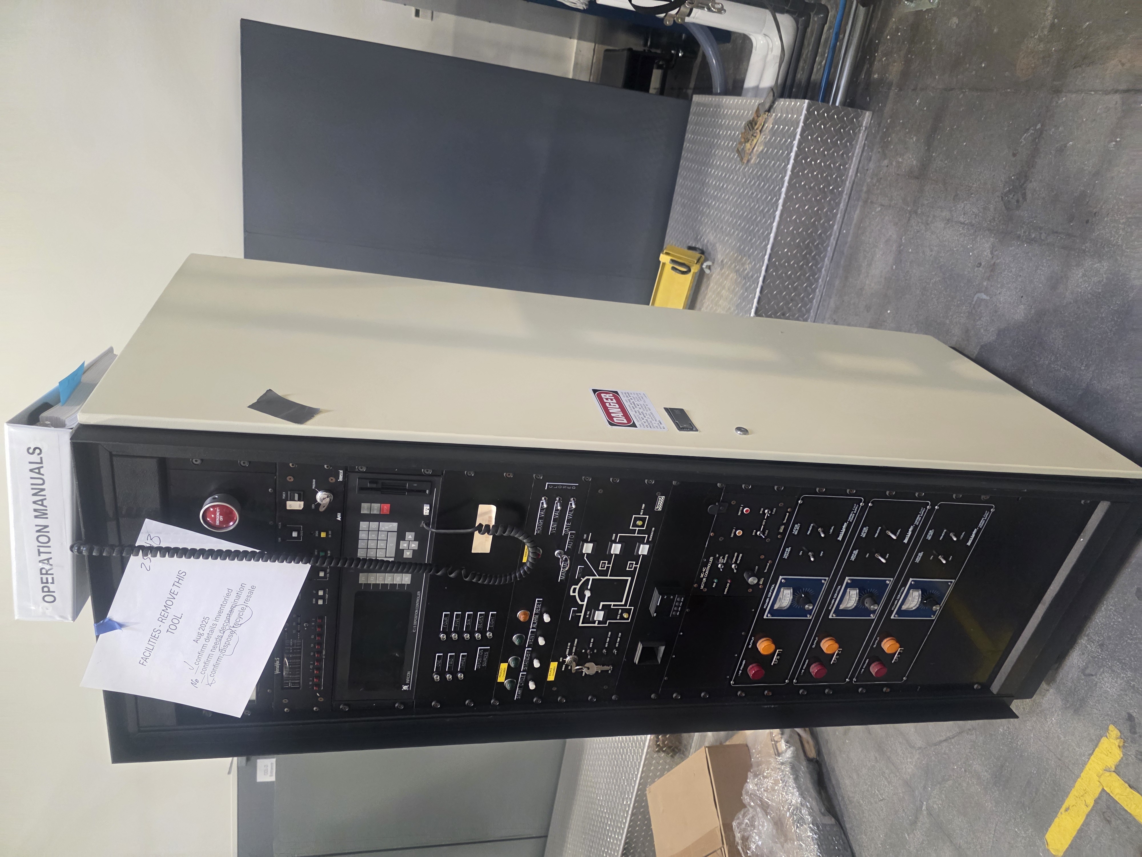 Used Temescal BJD1800 Ebeam Evaporator System