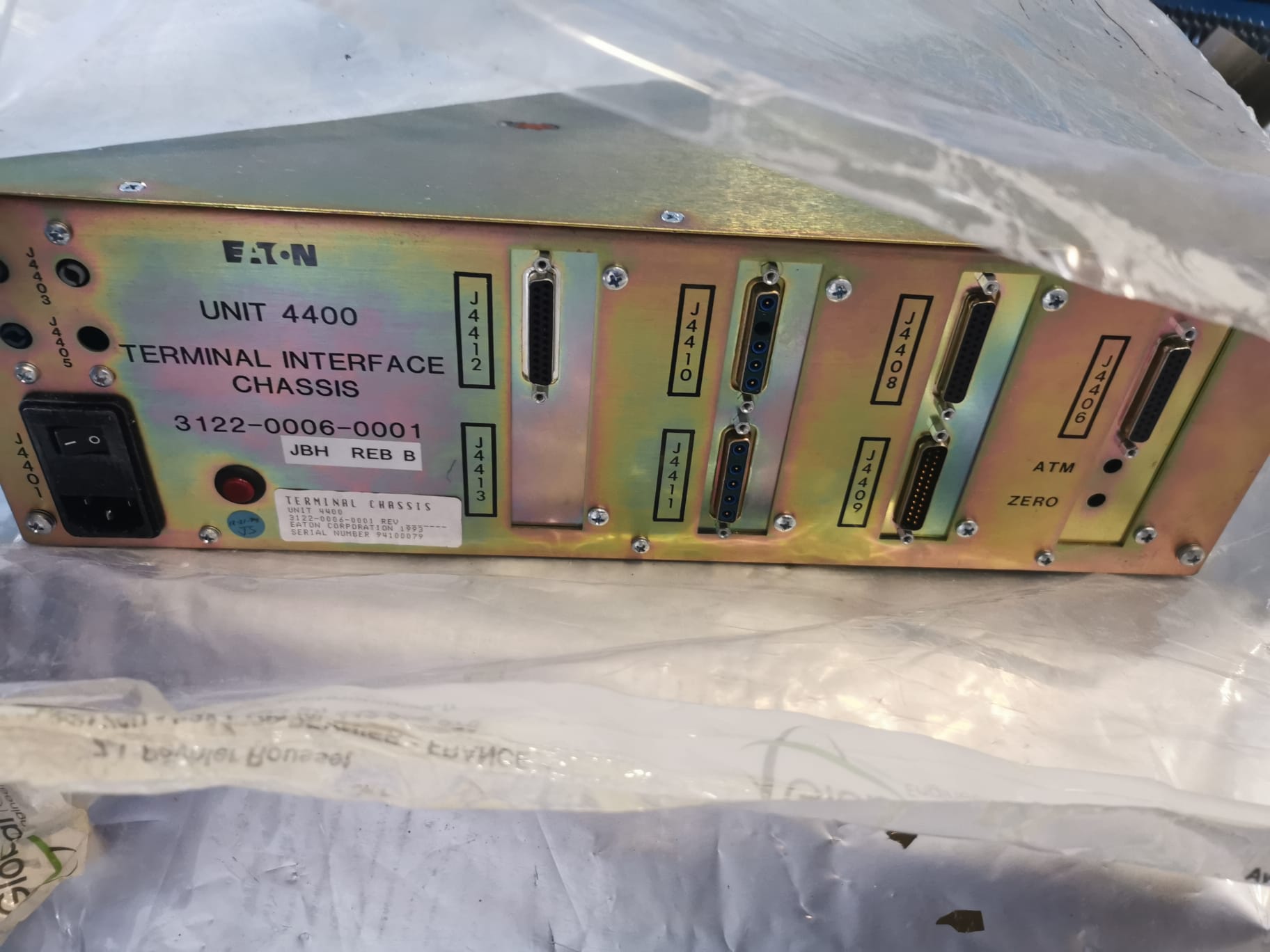 Used Eaton Nova 6200AV Terminal Interface Chassis