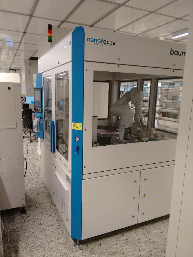 Used 2014 Nanofocus usprint 3d inspection system with Bauman