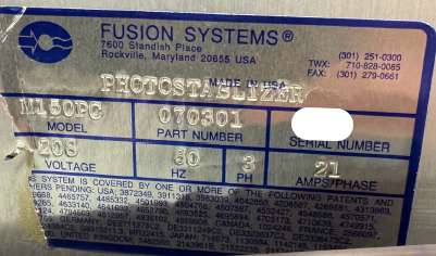 Used Fusion M150PS