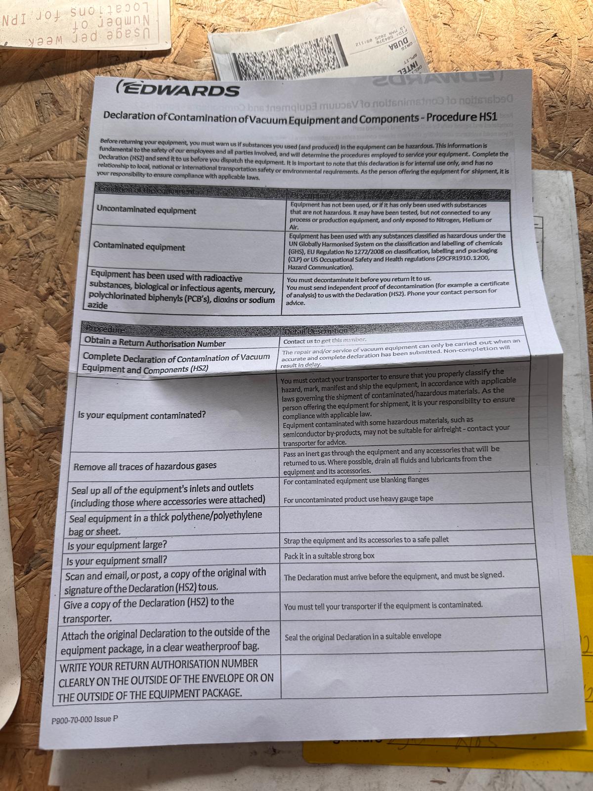 Used Edwards IGX600L