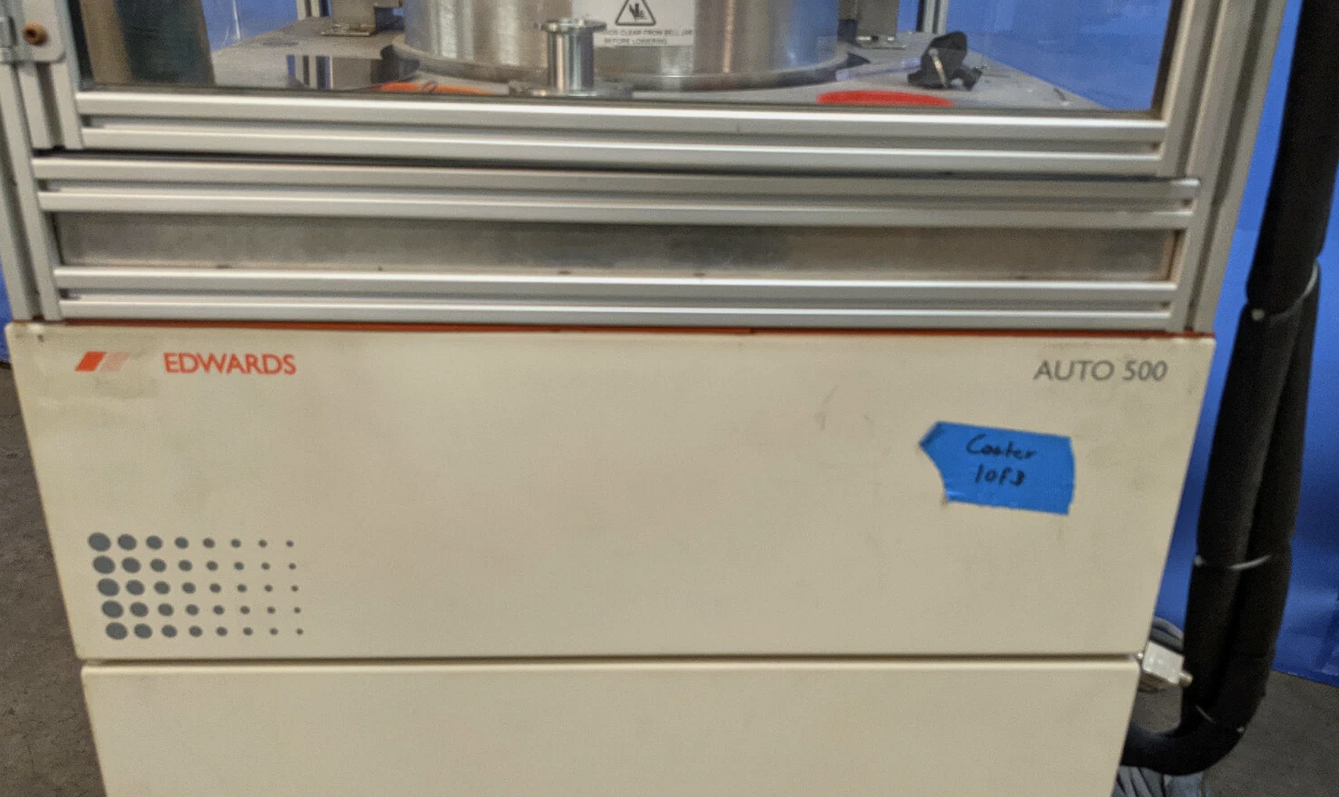 Used BOC Edwards Auto 500 Evaporator Sputter Coater Thin Film