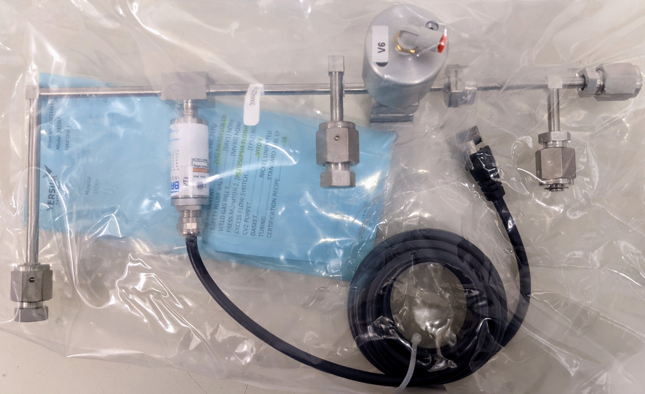 Used Versum Materials - Brooks Low Pres Panel Spool V6-DP,PT2-250, 2STG