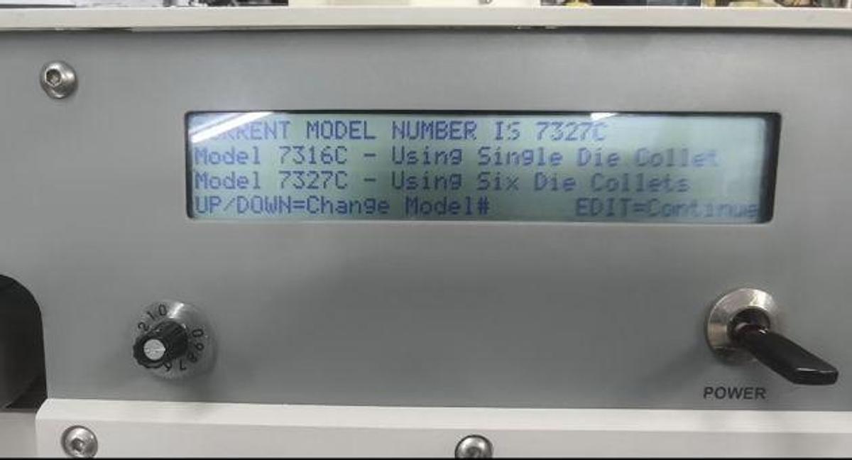 Used 2014 Westbond 7327C 6 Pick Tool Eutectic Bonder