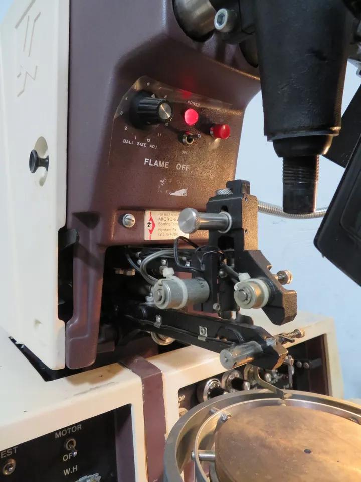 Refurbished K&S 4124 Manual Gold Ball Wire Bonder w/ Heated Workholder (refurbished)