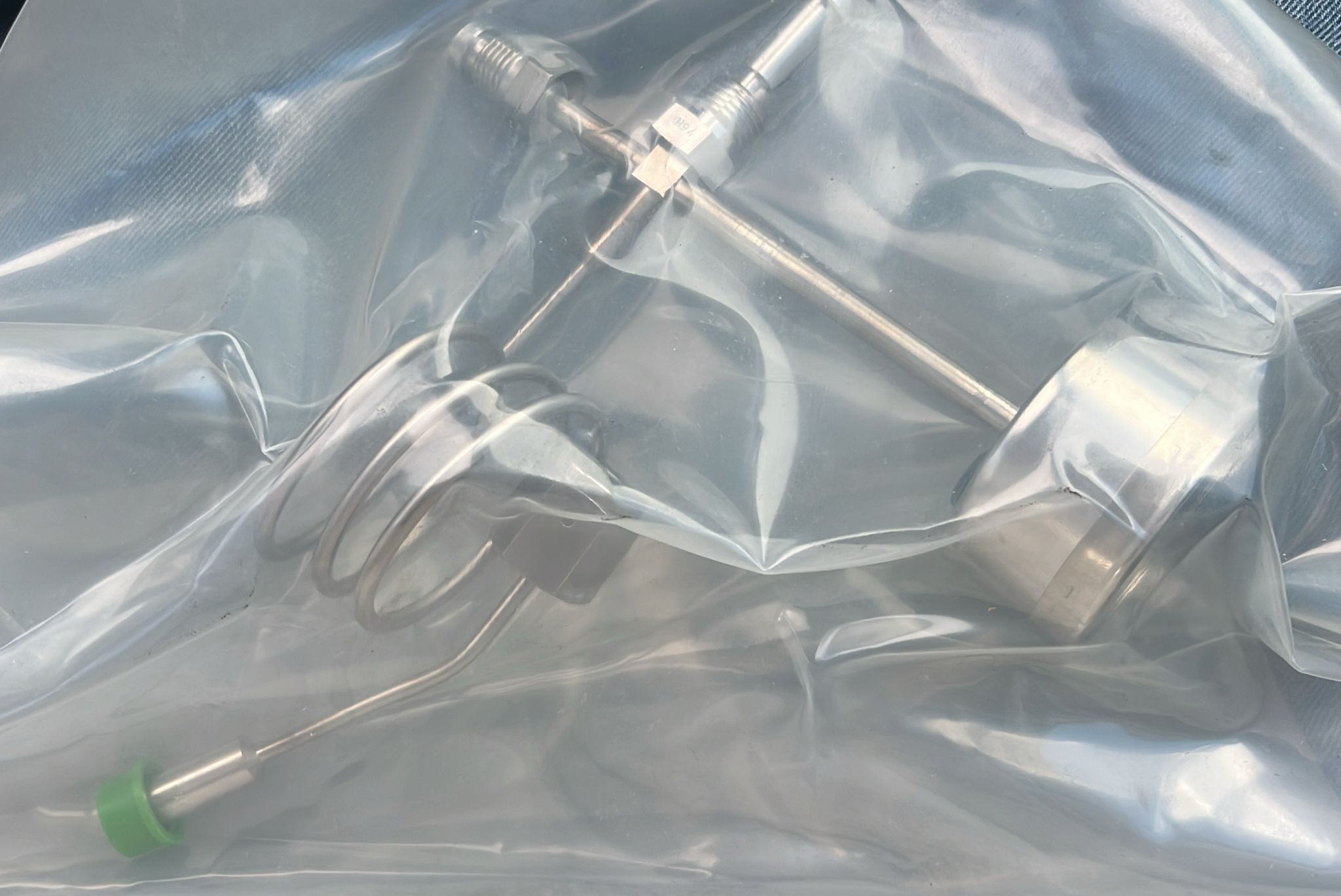 Used Applied Materials AMAT Misc Gas fitting with expansion coil