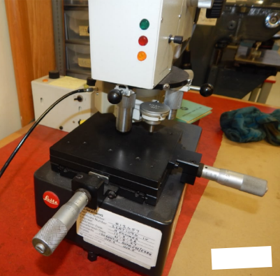 Used Leitz Micro Vickers Hardness Tester