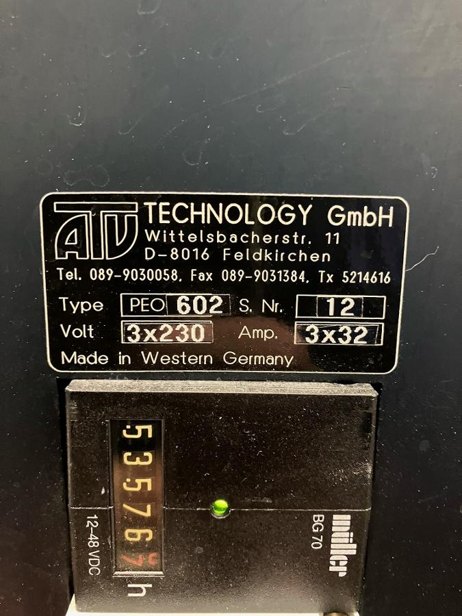 Used 1994 ATV Technologie GmbH PEO 602