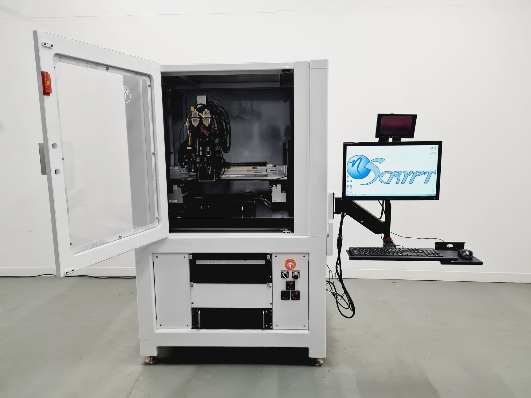Used 2014 NScrypt 3Dn-300 FiT Direct Digital Manufacturing System w/ PC & Accessories Lab