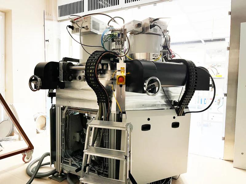 Used 2015 Evatec Radiance RAD BPM 3 Optic Sputtering System