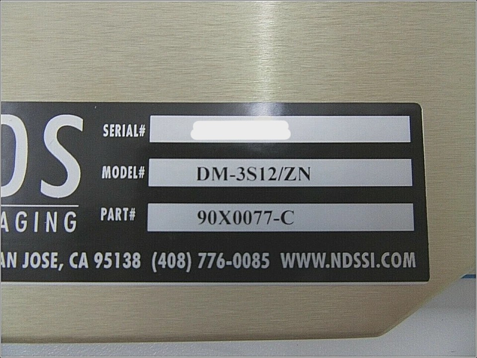 Used Novellus 90X0077-C / DISPLAY,12 IN,FLT PNL,SIDE MNT,U,DM-3S12/ZN