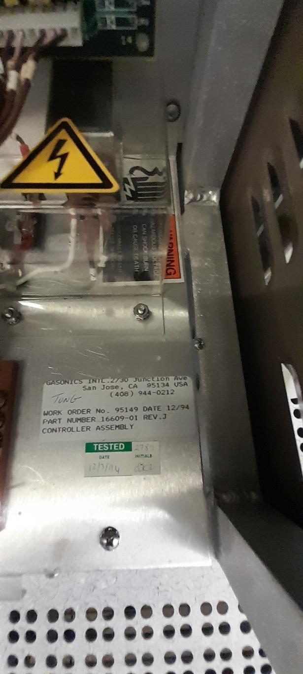 Used 1994 Gasonics L3300 - 150mm Asher