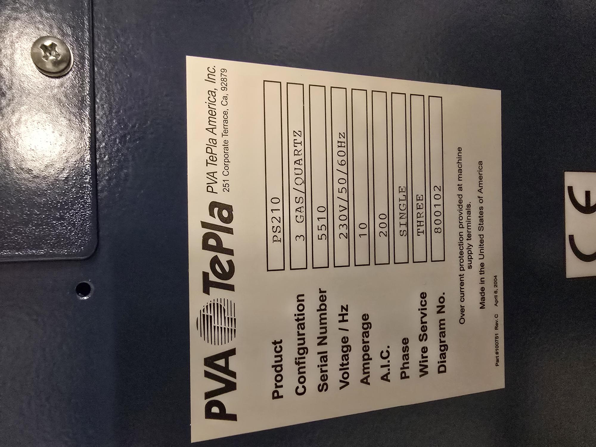 Used 2009 PVA-Tepla PS210