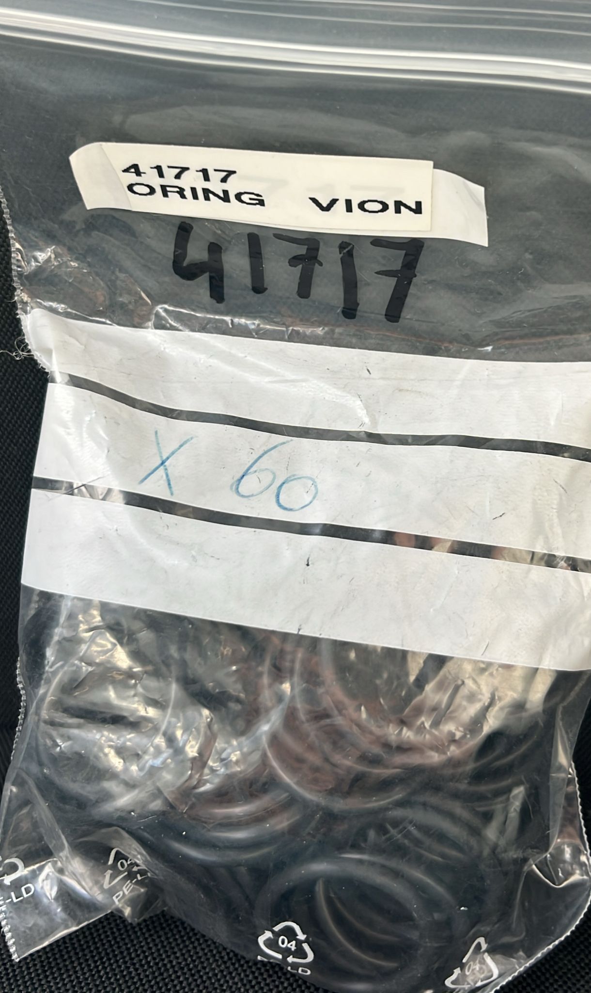 Used Applied Materials AMAT WXZ PART: O-RINGS - VARIOUS AVAILABLE