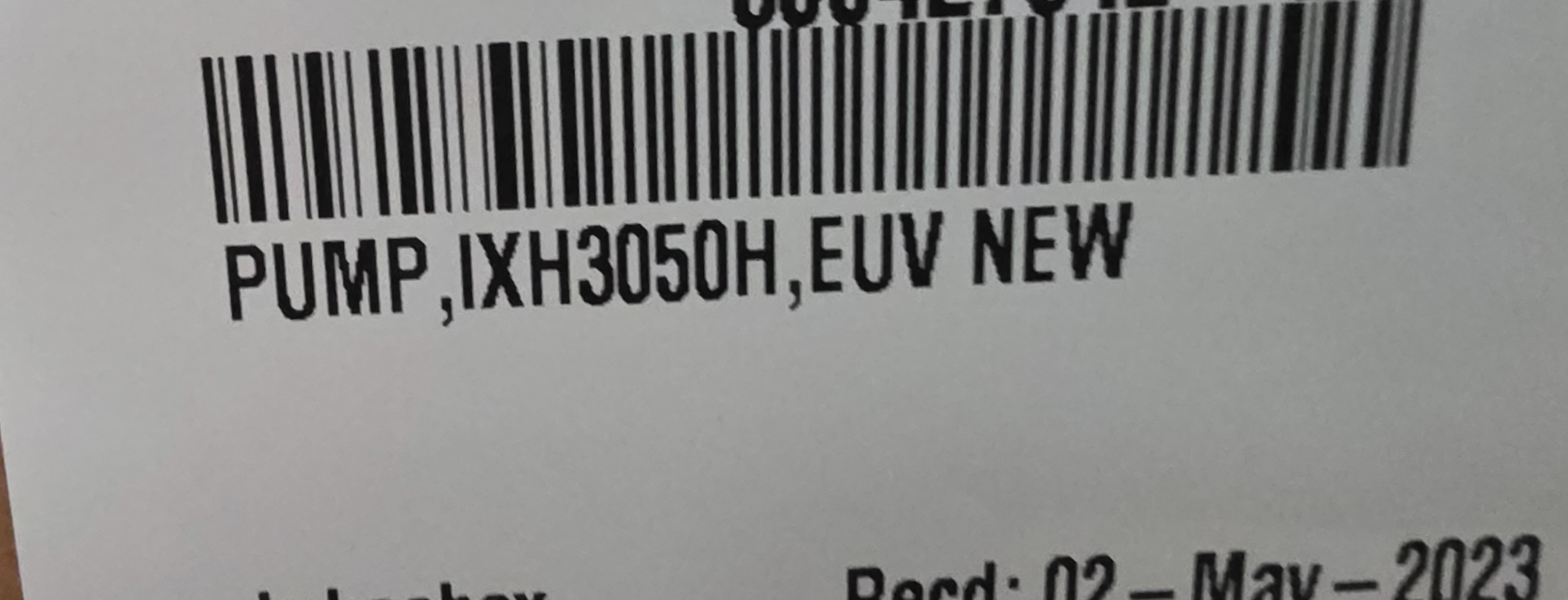 2022 Edwards EUV3050H / iXH3050H harsh vacuum pump