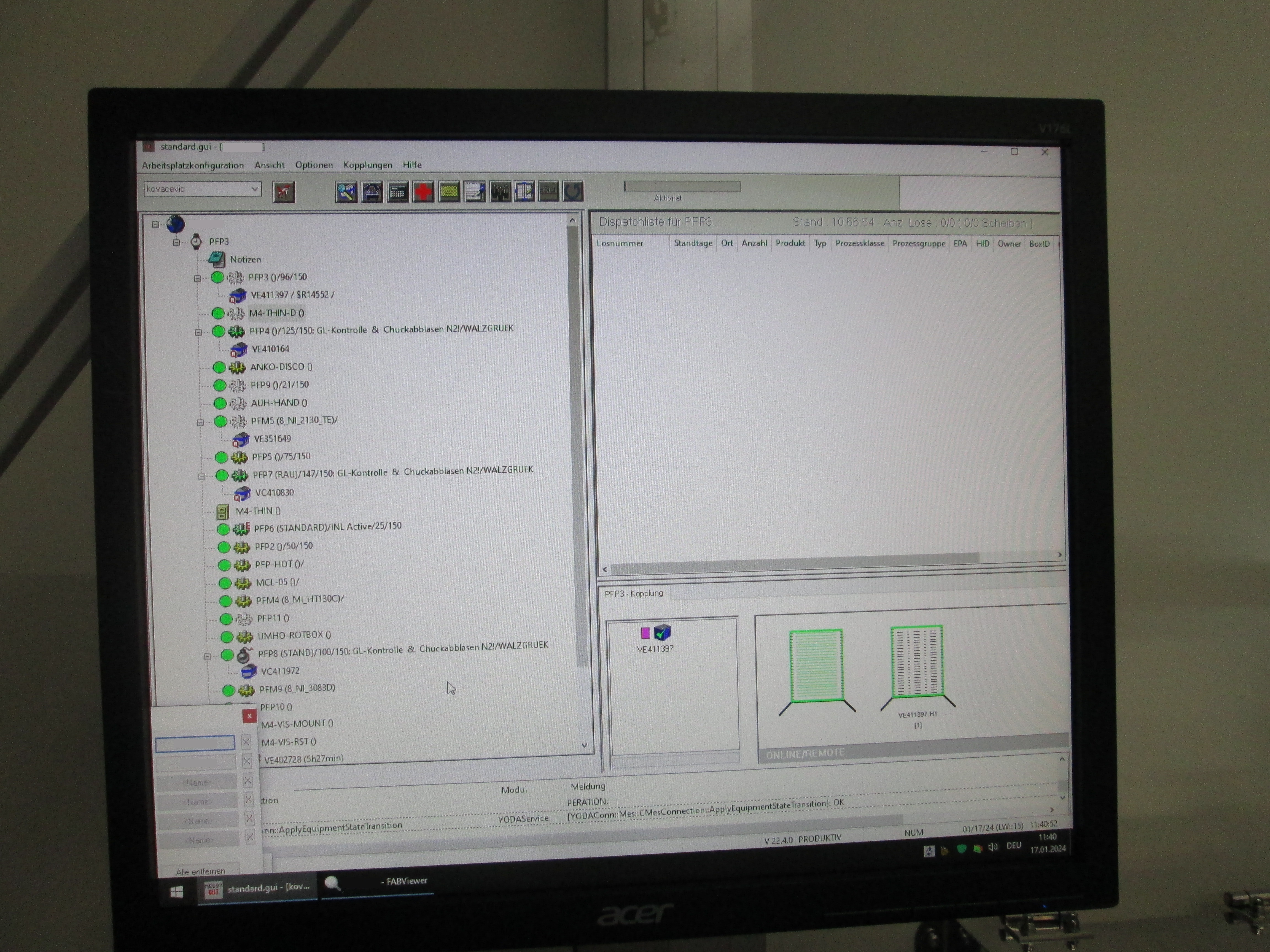 Used 2000 Nitto Denko PFP3