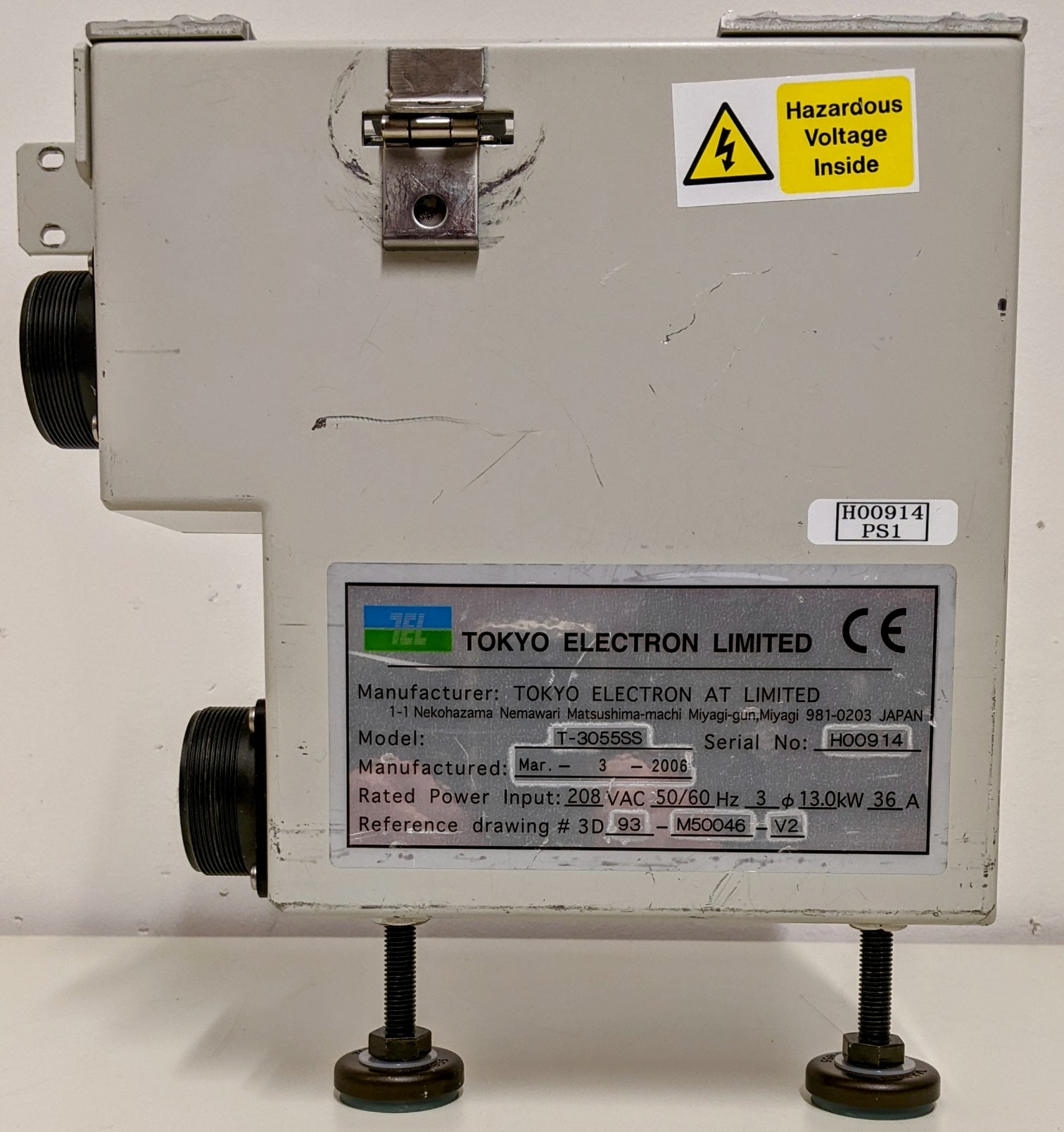 Used TEL High Voltage Breaker Box